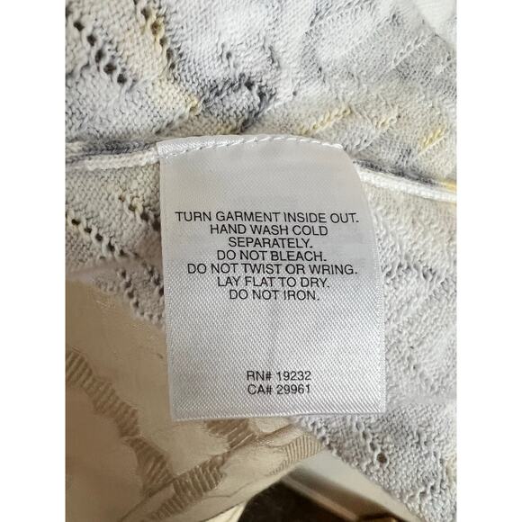 Alfred Dunner Open Front Cardigan Cotton Blend Medium - Picture 8 of 8